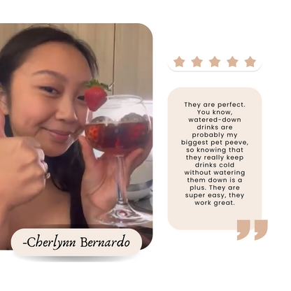 Metal Reusable Beverage Chiller Golf Balls